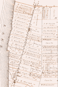 Map of St. Josseph - 1879