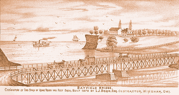 Bayfield Bridge 1878