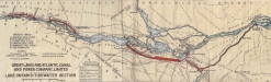 Canal Map - Circa 1928