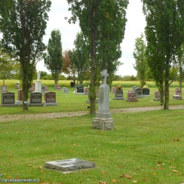 St. Peter’s Cemetery tombstones are now online